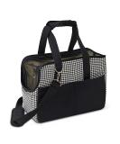 ALLSOPETS Portable Pet Carrier Bag with Safety Leash and Cushion - Black - Buy Online on GoSupps.com