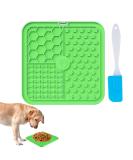 Shop Jieyuchu Leckmatt: Premium Dog & Cat Lick Mat Slow Feeder Easy Clean with Suction Cup - Ideal for Swimming & Feeding (Green) - Buy Online on GoSupps.com