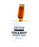 Parissa Legs & Body Warm Wax Kit - Salon-Style Microwavable Formula for Coarse Hair Removal - Buy Online on GoSupps.com