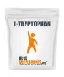 BulkSupplements.com L-Tryptophan Powder - Serotonin Supplement - Sleep Supplement - Sleep Aid Natural - L Tryptophan 500mg (250 Grams - 8.8 oz) 8.8 Ounce (Pack of 1) - Buy Online on GoSupps.com
