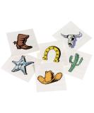 Western Temporary Tattoos for Kids | Fun Cowboy Designs | US Toy - Buy Online on GoSupps.com