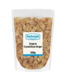 Organic Crystallised Ginger 500g Certified Organic by Fenbrook Organic - Buy Online on GoSupps.com