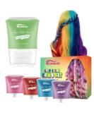Comblor Temporary Hair Color Set - 5 Colors Hair Wax Dye for Kids, Ideal Gifts for Birthday & Holidays - Halloween, Christmas, Cosplay - 2.11 Fl Oz (Pack of 5) - Buy Online on GoSupps.com