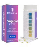 Pelvana Vaginal pH Balance Test Strips for Women - 100 Strips | Monitor Feminine Health & Prevent Infections - Buy Online on GoSupps.com