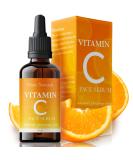 Pure Vitamin C Facial Serum - Anti-Aging Hydrating Dark Spot Reducer Fine Lines & Wrinkles Treatment for Glowing Skin - Buy Online on GoSupps.com