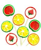 Lollipops Fruit Slice Candy Rock 25g Fruit Flavoured Lollies. Kids Party Bags Sweets. (20) - Buy Online on GoSupps.com
