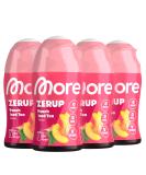 More Zerup Peach Iced Tea 4 x 65 ml for up to 32 l finished drink sugar -free syrup with real fruit extracts vegan zero calories - made in germany 4x peach Ice tea - Buy Online on GoSupps.com
