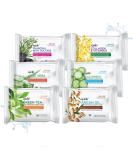 Epielle Makeup Remover Cleansing Wipes | Gentle Daily Towelettes for All Skin Types | Removes Dirt, Oil, Makeup | Charcoal, Collagen, Aloe, Cucumber, Green Tea, Argan Oil | 30ct - Buy Online on GoSupps.com