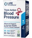 Life Extension Triple Action Blood Pressure 2 Pack - 30 Vegetarian Tablets Each - Buy Online on GoSupps.com
