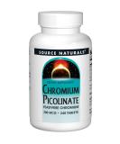 Source Naturals Chromium Picolinate 200mcg - 240 Tablets - Buy Online on GoSupps.com
