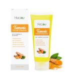 Turmeric Face Wash | 100% Natural Anti-Aging Facial Cleanser for Clear Skin Spots & Sun Damage Exfoliating Turmeric Soap Detox Treatment - Buy Online on GoSupps.com