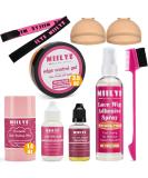 MIILYE Complete Lace Wig Installation Kit - Melting Spray Glue Remover Edge Control & More - International Shipping - Buy Online on GoSupps.com