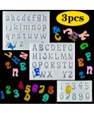 Palksky 3Pcs Mini Letter Resin Molds - Silicone Alphabet Epoxy Casting Mold for DIY Jewelry & Crafts - Buy Online on GoSupps.com