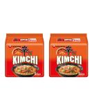 CNMART Nong Shim Kimchi Ramyun Instant Noodle Soup Halal 120g (Pack of 10) Vegetable 5 Count (Pack of 2) - Buy Online on GoSupps.com