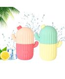 Rose Flower Ice Facial Roller 2pc/Set | Cute Cactus Shape | Reusable Ice Mold for Face | Reduce Puffiness & Pores | Facial Beauty Care Tool - Buy Online on GoSupps.com