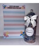 Baby Shower or Gender Reveal Guess How Many Dummies Sweets In The Jar Game 970ml - Buy Online on GoSupps.com