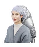 Siebeweauty XL Silver Hair Drying Cap - Bonnet Attachment for Quick Salon-Style Drying Curls & Long Hair at Home - International Shipping Available - Buy Online on GoSupps.com