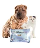 Livisto CLX Wipes for Dogs & Cats | Hygienic Cleaning - 20 Pocket Wipes | International Shipping - Buy Online on GoSupps.com