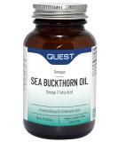 Quest Sea Buckthorn Oil Omega 3 6 & 7 Supplement 120 Capsules - Vegan Anti-Inflammatory Support for Skin, Eyes & Menopause Dryness - Buy Online on GoSupps.com