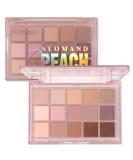 Ucanbe 15-Color Eyeshadow Palette - Matt & Waterproof Multi-Color Makeup - Long-Lasting Pigmentation (Peach) - Buy Online on GoSupps.com