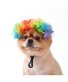 Funny Dog & Cat Role Play Wigs for Halloween & Christmas - Colorful Pet Costumes for Small Medium & Large Dogs - Buy Online on GoSupps.com