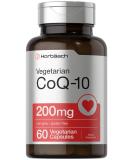 Horb ach CoQ10 200mg - 60 Vegetarian Capsules | Non-GMO Gluten Free Supplement for Heart Health - Buy Online on GoSupps.com