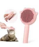 Baytion Self Cleaning Slicker Pet Brush for Cats and Dogs - Grooming Tool for Undercoat Mats, Tangled Hair, and Shed Fur - Buy Online on GoSupps.com