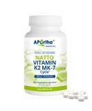 Aportha Vitamin K2 MK7 200 g - High-Dose Vegan Supplement | 365 Easy-to-Swallow Natto Tablets for Optimal Health - Buy Online on GoSupps.com