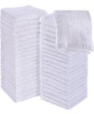 Simpli-Magic 12x12 White Cotton Towels - 24 Pack - Buy Online on GoSupps.com