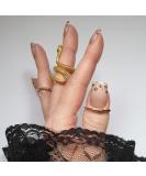 Zaubern gel4Home: Premium UV Nail Wraps & Foils Semi-Cured Gel Nails for Perfect Manicure - Buy Online on GoSupps.com