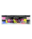 Mia Secret Nail Art Powder - Fabulous Collection (12 PC) | International Shipping Available - Buy Online on GoSupps.com