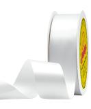 LEEQE Double Face White Satin Ribbon 1-1/2 inch X 50 Yards Polyester White Ribbon for Gift Wrapping Very Suitable for Weddings Party Hair Bow Invitation Decorations and More - Buy Online on GoSupps.com