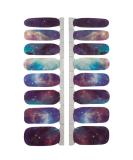 Buy My Nails Galaxy Nail Foils | Ultra-Thin Blue Nail Polish Strips | Self-Adhesive Premium Nail Art Wraps for All Nail Types - Buy Online on GoSupps.com