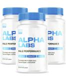 Alpha Labs Max Performance Capsules - 3 Pack (180 Capsules) | Advanced Formula for Optimal Strength | International Shipping Available - Buy Online on GoSupps.com