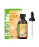 Nature's Nutra Premium Liquid Vitamin A&D for Kids, Non-GMO Kosher - 2 Fl Oz - Buy Online on GoSupps.com