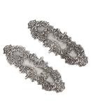 Lurrose Celtic Knots Hair Clips - 2 Retro Silver Hairpins for Women & Girls | International Shipping - Buy Online on GoSupps.com