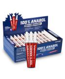 Energybody 100% Anabolic Amino Acids Complex - High-Dose Liquid 30x25ml Ampoules for Muscle Building | EAAs BCAAs & Vitamins - Black Currant Flavor - Buy Online on GoSupps.com