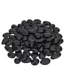 Hisredsun 3.96 lb Black Polished Stones Natural River Pebbles Gravel for Aquarium Flowerpot Landscaping Vase Fillers and Garden Decoration 1.8 Kilograms Black - Buy Online on GoSupps.com