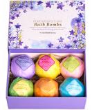 Bath Bombs Gift Set - The Best Ultra Bubble Fizzies with Natural Dead Sea Salt Cocoa and Shea Essential Oils, 6 x 4.1 oz, The Best Birthday Gift Idea for Her/Him, Wife, Girlfriend, Women - Buy Online on GoSupps.com