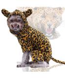 XIAOYU Pet Clothes - Cheetah Hoodie for Dogs & Cats | Warm Sweater Costume for Halloween & Parties - Small Size - Buy Online on GoSupps.com