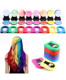 8PCS Washable Hair Chalk Dye Set for Girls - Non-Sticky Temporary Bright Colors for Halloween, Cosplay, Parties - Kid-Friendly Hair Dye Kit - Buy Online on GoSupps.com