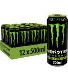 Monster Energy Original Zero Sugar - 12 x 500ml - Buy Online on GoSupps.com