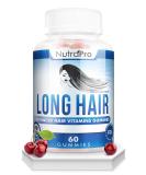 Long Hair Gummies  Anti-Hair Loss Supplement for Fast Hair Growth of Weak, Thinning Hair  Grow Long Thick Hair & Increase Hair Volume with Biotin And 10 Other Vitamins.For Men And Women. 60 Count (Pack of 1) - Buy Online on GoSupps.com