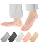 Shop Aster 5 Pairs Orthopedic Toe Compression Socks for Women - No Show Bunion Relief & Breathable Five Finger Liner Socks - Buy Online on GoSupps.com