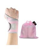 INDEEMAX 2 Pack Copper Wrist Brace Support for Carpal Tunnel, Pain Relief, Arthritis, Tendonitis, Adjustable Wrist Compression Wraps with Splint Hands, Fit for Men and Women, Pink - Buy Online on GoSupps.com