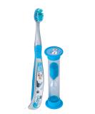 Disney Frozen Olaf Inspired Oral Hygiene Set - Soft Toothbrush, Brushing Timer, Bonus Visual Aid - Buy Online on GoSupps.com