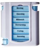 Osma Weekly Pill Box 13x11x4cm - 1 Piece Tablet Organizer for Easy Medication Management | International Shipping - Buy Online on GoSupps.com