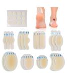 LotFancy Blister Bandages, Gel Blister Cushion, 24 PCS Blister Pads and 12Dots Acne Plaster - 8 Size Waterproof Hydrocolloid Seal Adhesive Bandages for Foot, Toe, Heel Blister Prevention & Recovery 24 PCS Blister Pads(8 Si… - Buy Online on GoSupps.com
