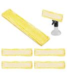 Tiamorph 5 Pack Window Vacuum Cleaning Pad Compatible with WV2 WV5 window cleaner Microfibre Swipping Cloth Pads Cleaner Accessories Yellow - Buy Online on GoSupps.com