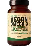 Vegan Omega 3 Supplement - Plant Based DHA  EPA Fatty Acids - Carrageenan Free Alternative to Fish Oil Supports Heart Brain Joint Health - Sustainably Sourced Algae Fish Oil Free - 60 Softgels 60 Count (Pack of 1) - Buy Online on GoSupps.com